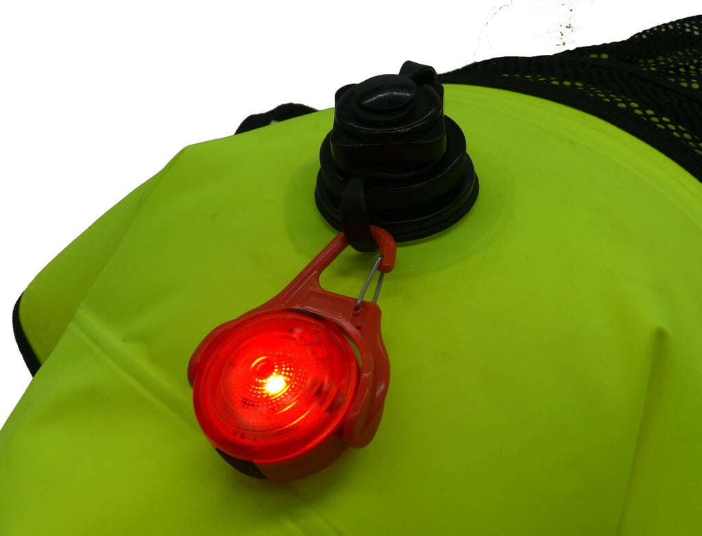Lampe d'aventure rechargeable | Lampe LED clignotante et résistante à l'eau avec clip pour la promenade du chien, la course et les activités de plein air