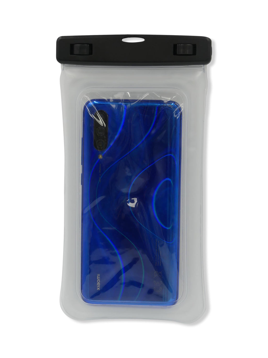 Fetch 50 Étui Étanche pour Téléphone Portable IPX8 avec Écran Tactile et Reconnaissance d'Empreintes Digitales, Compatible iPhone & Android jusqu'à 6,7 pouces Noir