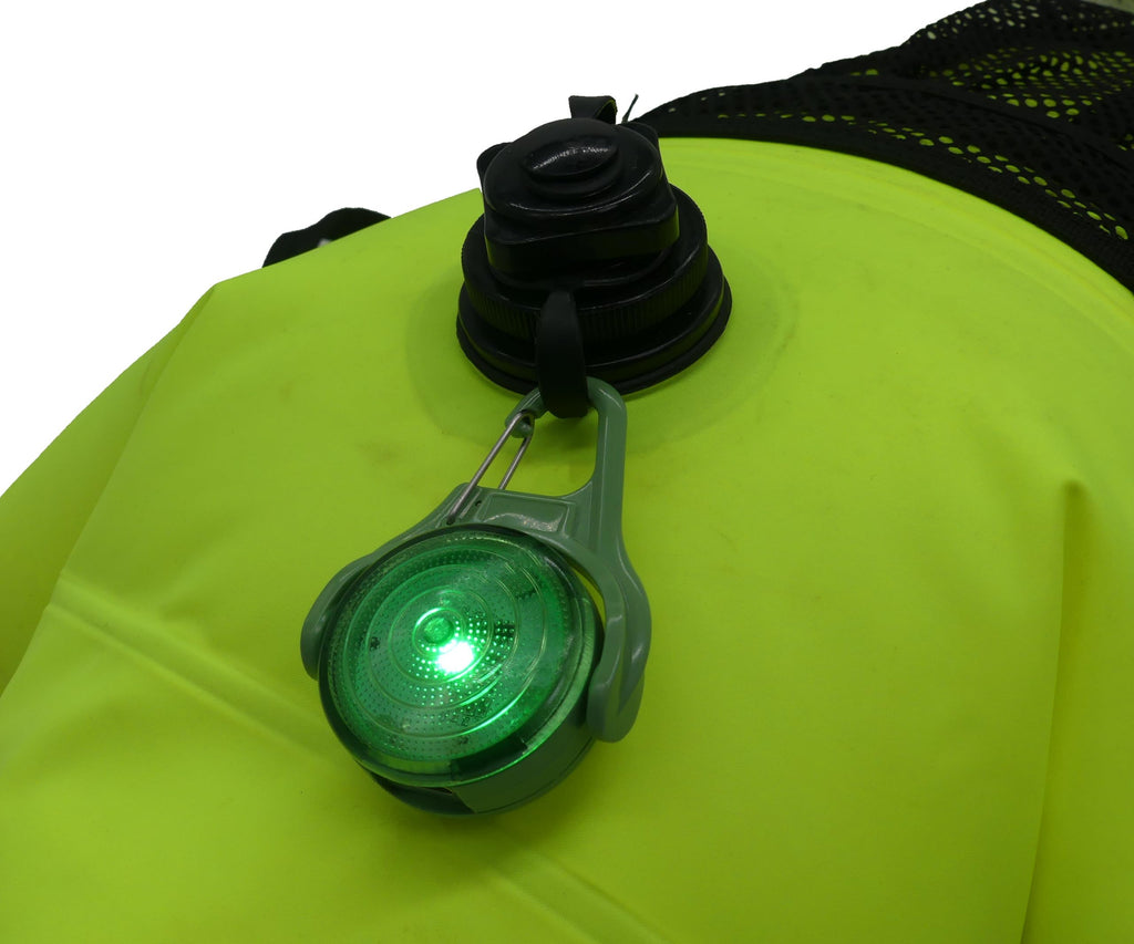 Lampe d'aventure rechargeable | Lampe LED clignotante et résistante à l'eau avec clip pour la promenade du chien, la course et les activités de plein air