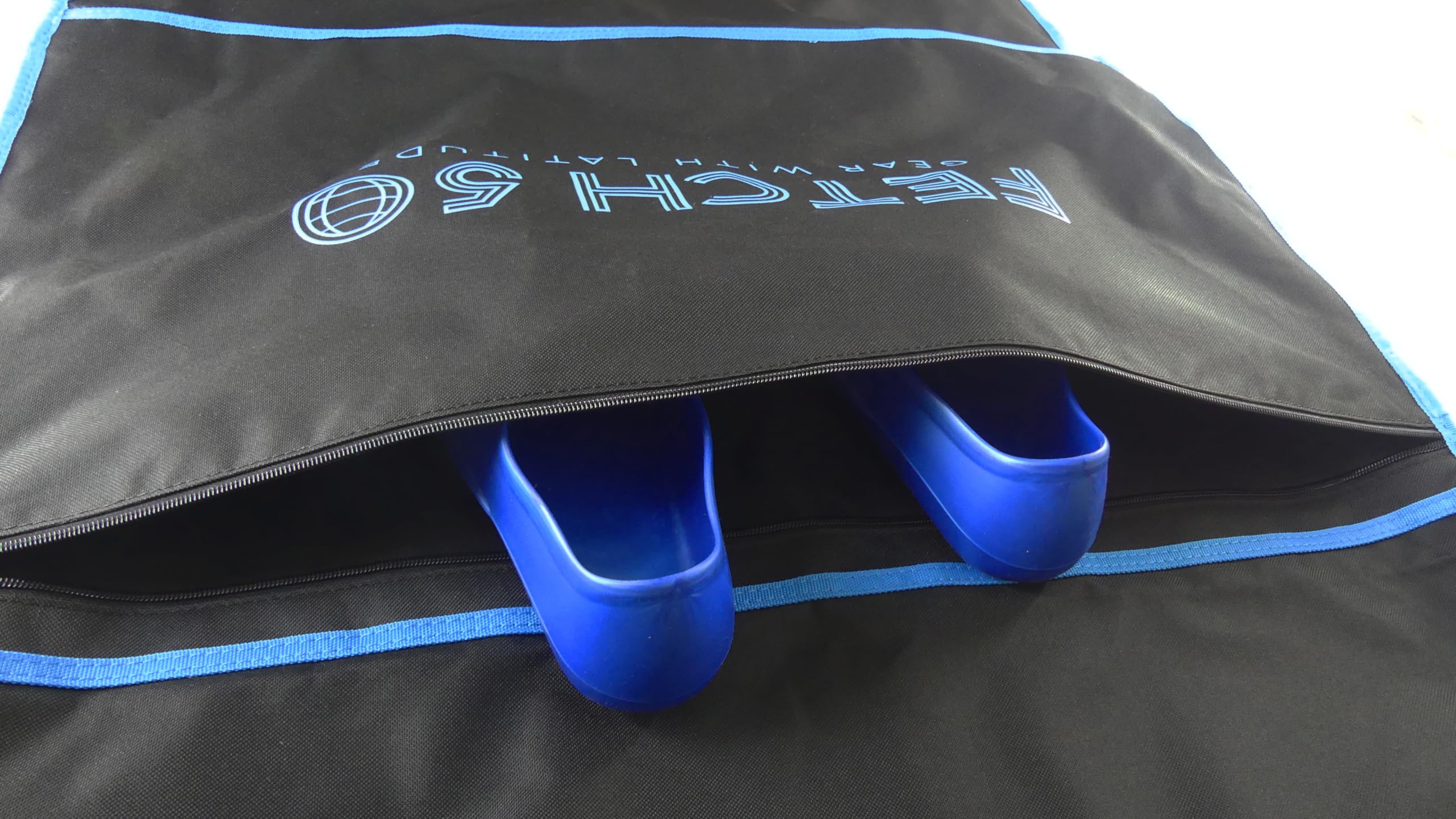 Housse de transport pour 2 bodyboards Fetch 50 avec bretelles sac à dos, polyester haute résistance, grande poche accessoires, facile à nettoyer