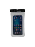 Fetch 50 Étui Étanche pour Téléphone Portable IPX8 avec Écran Tactile et Reconnaissance d'Empreintes Digitales, Compatible iPhone & Android jusqu'à 6,7 pouces Noir