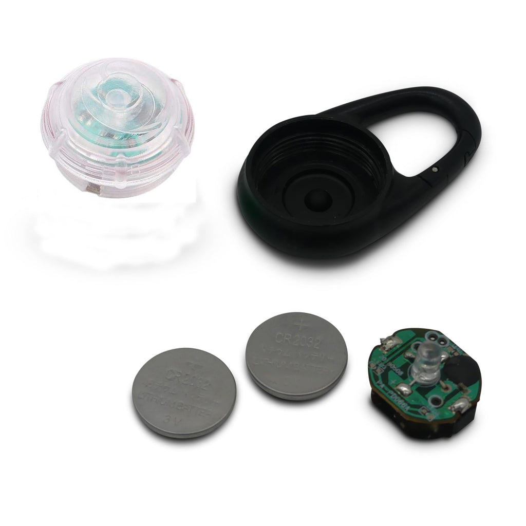 Lampe Flash Clipsable Étanche | Lumière LED Brillante pour la Natation, les Promenades de Chiens et Toutes les Activités de Plein Air